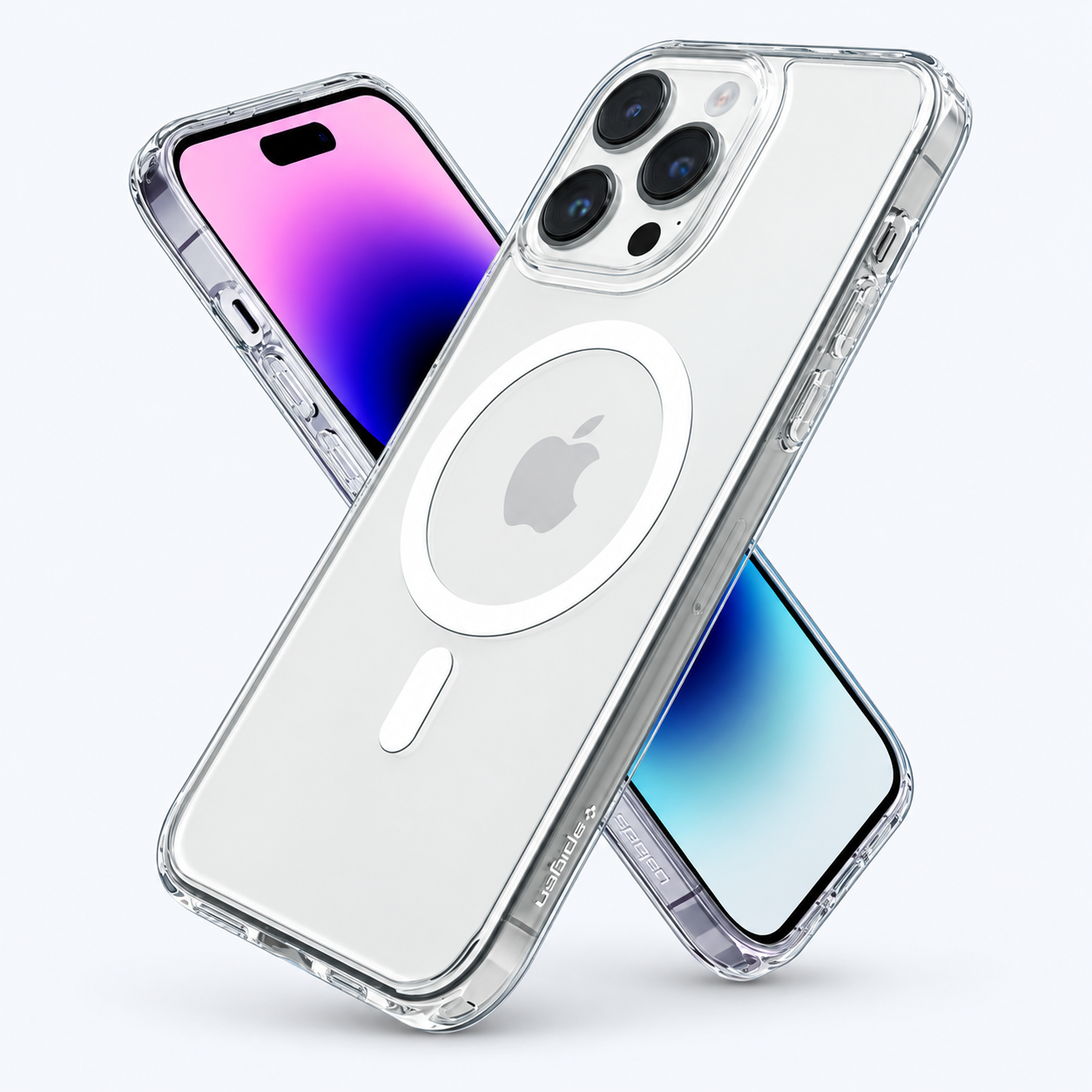 Clear magnetic phone case