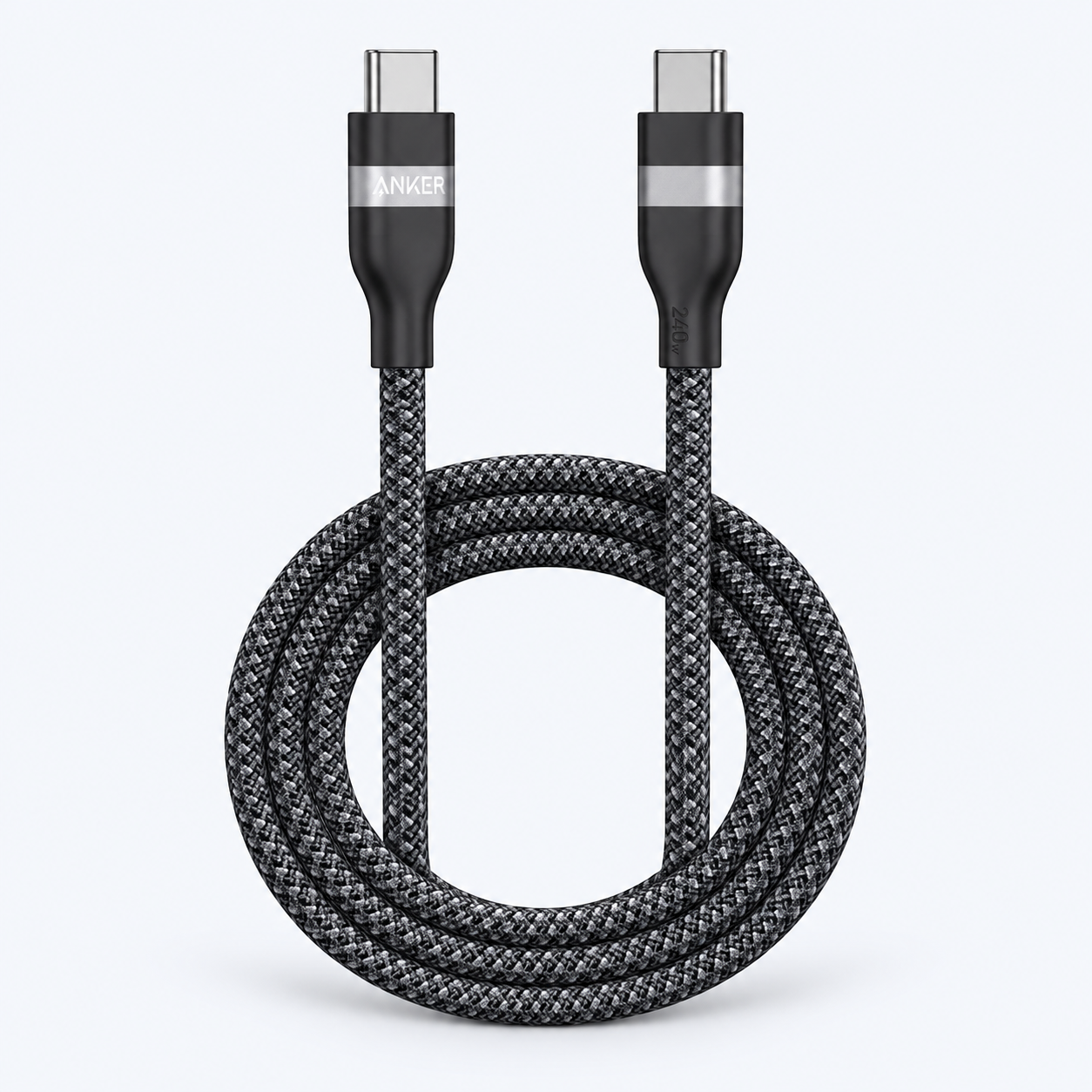 Braided USB-C charging cable