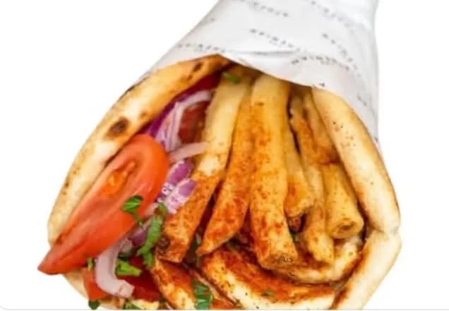 The classic Halloumi Gyros with Pitta